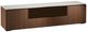 Salamander Designs® Chameleon Manhattan 245 Matte Taupe/Medium Walnut Media Cabinet-0