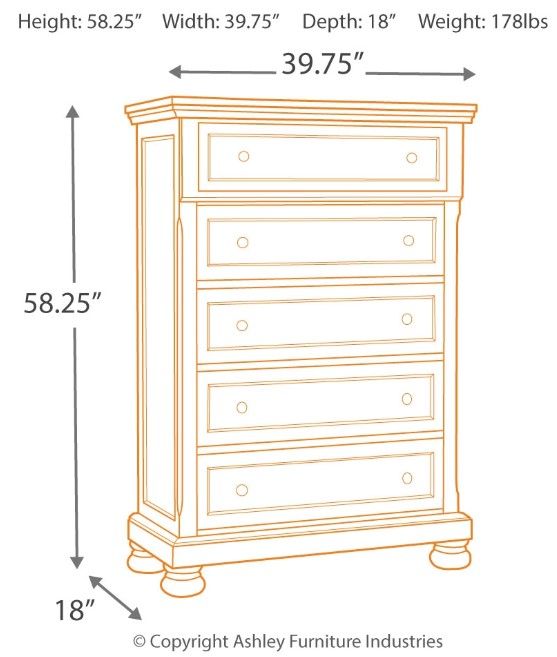 Signature Design by Ashley® Flynnter Tobacco Chest-2