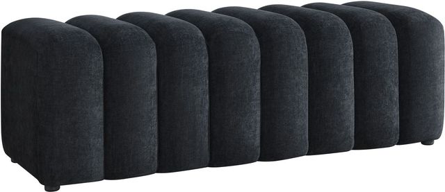 Coaster® Summer Black Upholstered Accent Bench-0