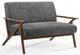 VIG Furniture Modrest Candea Gray Compact Loveseat-0