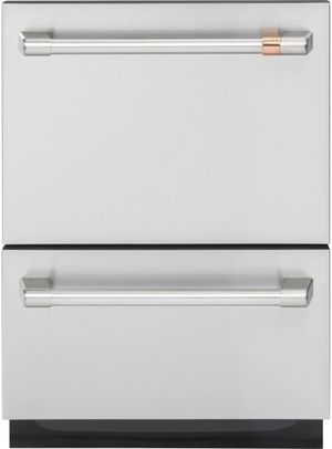 front view of the Café™ 24" Stainless Steel Drawer Dishwasher
