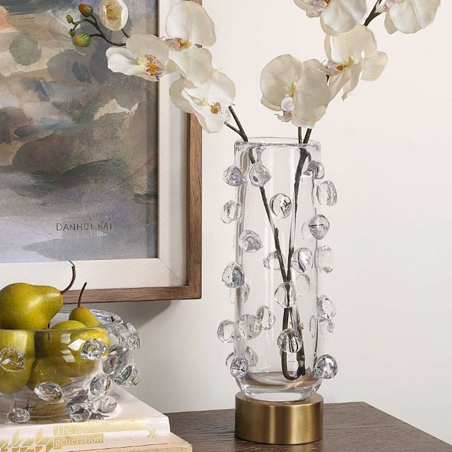 Uttermost® Aura Clear Vase-1