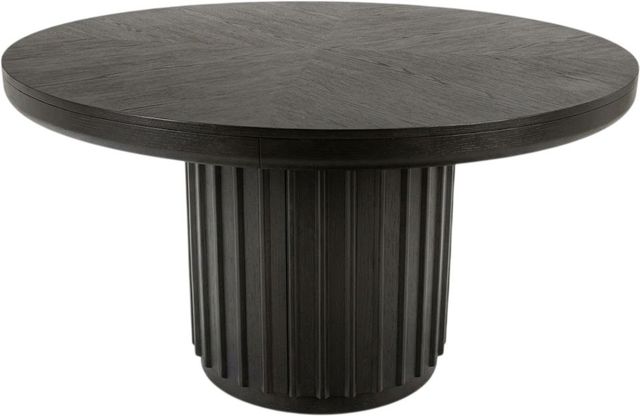 Signature Design by Ashley® Haldenwick Black Round Dining Table-0