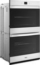 Whirlpool® 27" White Double Electric Wall Oven-1