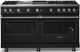 Viking® 5 Series 60" Onyx Pro Style Gas (LP) Range with Polished Chrome Trim-4