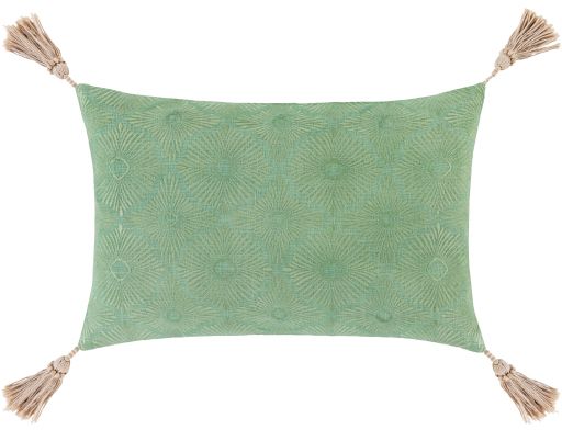Surya Accra Mint 13"x20" Toss Pillow with Polyester Insert-0