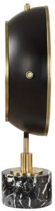 Uttermost® Velar Brushed Brass Modern Table Clock-3