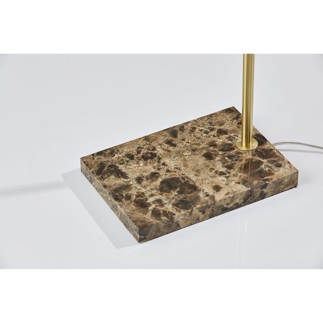 Adesso® Paxton Antique Brass Floor Lamp-1