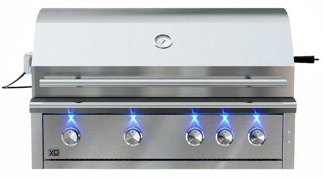 XO 4-Burner Stainless Steel Built-In Liquid Propane Grill-0