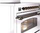 Ilve® Nostalgie II Series 36" Stainless Steel Pro Style Induction Range-4
