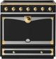 La Cornue CornuFé 90 Albertine 36" Matte Black Pro Style Induction Range-0