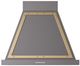 Ilve® Nostalgie II Noblesse 30" Graphite Matte Wall Mounted Range Hood with Noblesse Frame-0