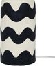 TOV Furniture Tropea Black/White Waves Table Lamp-5