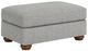 Flexsteel® Preston Silver Ash Cocktail Ottoman-0