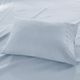 Olliix by Madison Park Blue Twin XL 3M Microcell All Season Moisture Wicking Lightweight Sheet Set-2