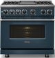 Viking® 7 Series 36" Squall Pro Style Dual Fuel Range with Griddle-4