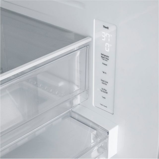 LG 33" 24.5 Cu. Ft. PrintProof™ Stainless Steel French Door Refrigerator-8