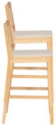 Powell® Beaux 2-Piece Natural Cane Barstool-4
