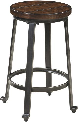 Signature Design by Ashley® Challiman Rustic Brown Counter Stool-0