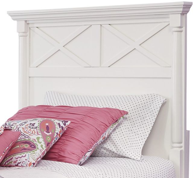 Signature Design by Ashley® Kaslyn White Twin Panel Headboard-1