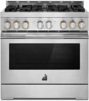 JennAir RISE™ 36" Pro Style Natural Gas Range