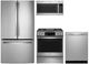 GE 4-Piece Gas Range Kitchen Package-0