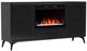 Legends Home Real Cozy Malibu Seal Skin Black 64" Fireplace Console-0