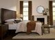 Vaughan-Bassett Lodge & Loft Dark Oak/Sedona Brown Upholstered Bench-1