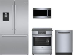 Bosch 4 Piece Stainless Steel Kitchen Package