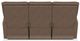 La-Z-Boy® Rowan Caramel Power Wall Reclining Sofa-3