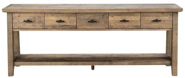 Classic Home Talladega Natural Console Table-2