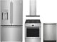 Electrolux 4 Piece Stainless Steel Gas Kitchen Package-0