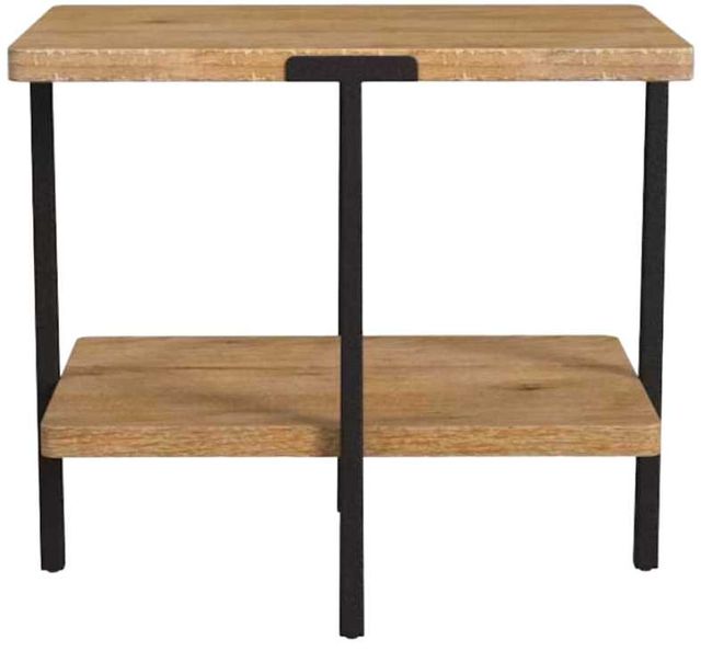 Flexsteel® Millwork Black/Umber End Table-2