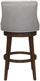 HH2 Home Halbrooke Chocolate/Smoke Gray Swivel Bar Stool-3