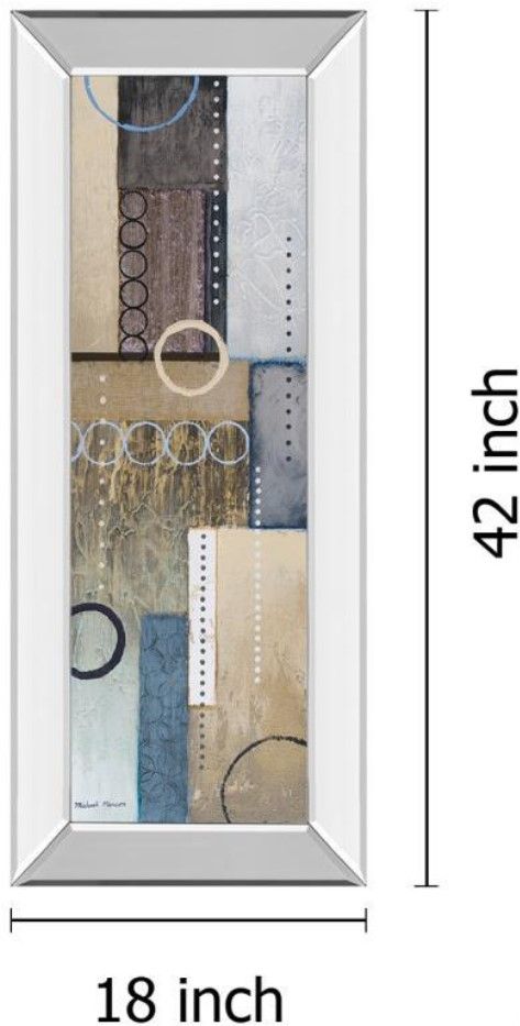 Classy Living Michael Marcon Color Of Rain I 18" Wall Art-2