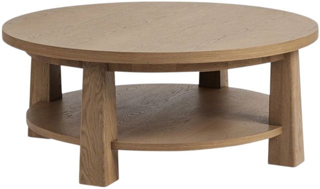 Classic Home Kenzie Amber Toast Coffee Table-2