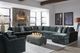 Fusion Furniture Opal Pine 4-Piece U-Shaped Sectional with Chaise-1