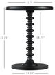 Powell® Spectrum Black Side Table-2