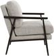 Uttermost® Sebastian Dark Bronze/Ivory Accent Chair-4