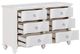 Mazin Furniture Meghan 4 Piece White Twin Bedroom Set-4