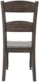 Jofran Inc. Madison County Barnwood Ladderback Dining Side Chair-3