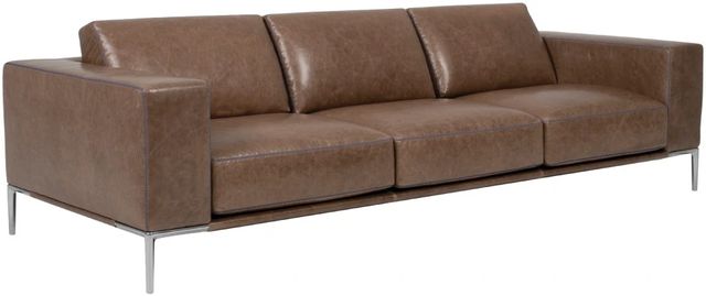 American Leather® Customizable Copenhagen Leather Sofa-0
