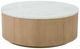 Rowe® Delray Carrara Cocktail Table with Brindle Base-0