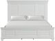New Classic® Home Furnishings Jamestown White California King Panel Bed-2