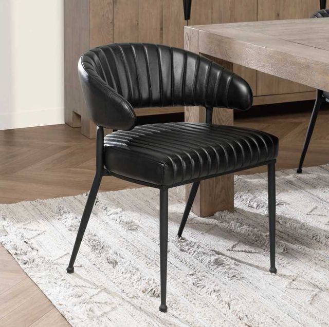 Classic Home Umbria Black/Midnight Raven Dining Chair-1