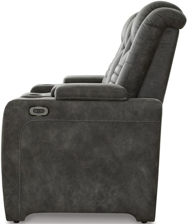 Signature Design by Ashley® Soundcheck Storm Power Reclining Loveseat-4