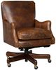 Hooker® Furniture EC Barker Imperial Empire/Natchez Brown Executive Swivel Tilt Chair-0