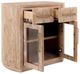 International Furniture Direct Balam Stained White Server-4