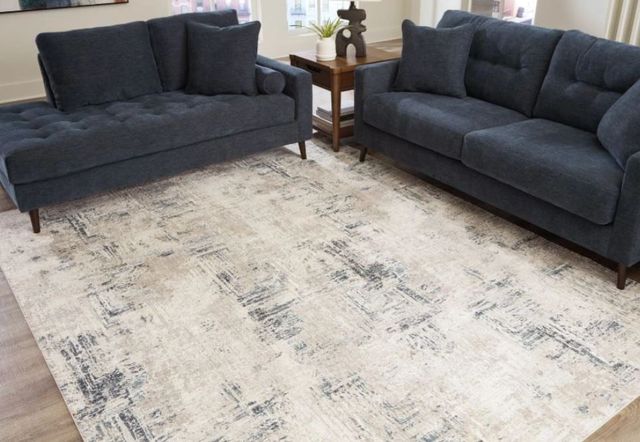 Signature Design by Ashley® Gentor Blue/Ivory 8'x10' Rectangular Rug-3