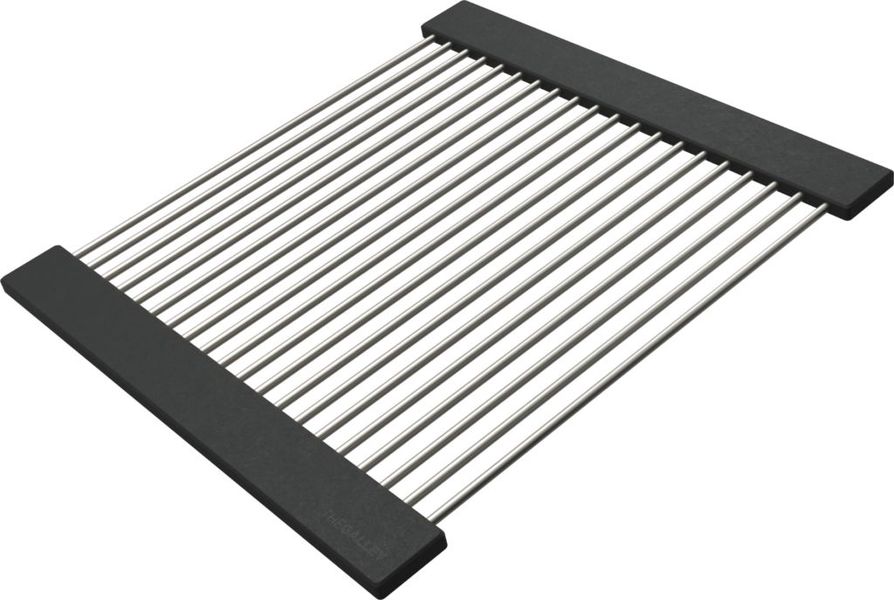 The Galley® Graphite Wood Composite Dual Tier Drying Rack | Yale ...